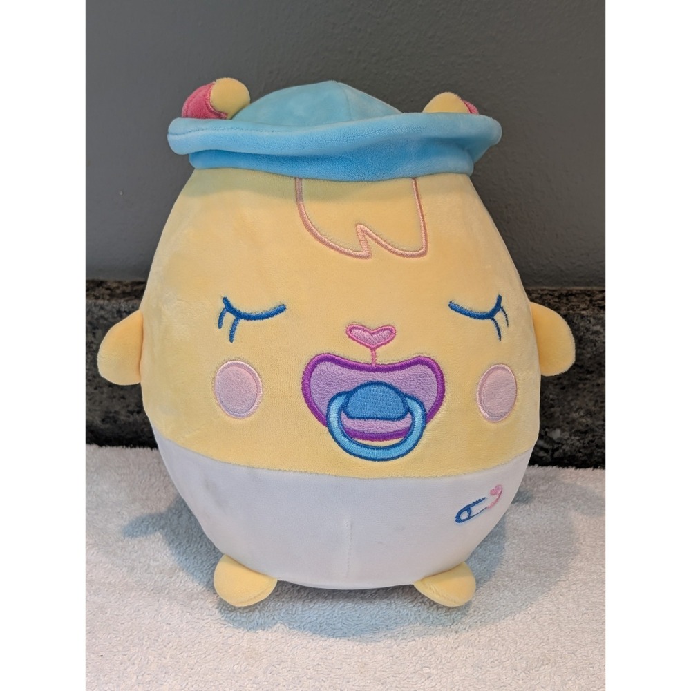 Moriah Elizabeth Spring Baby Hams Hamster In Nappy w/ Dummy Soft Plush Toy 9"